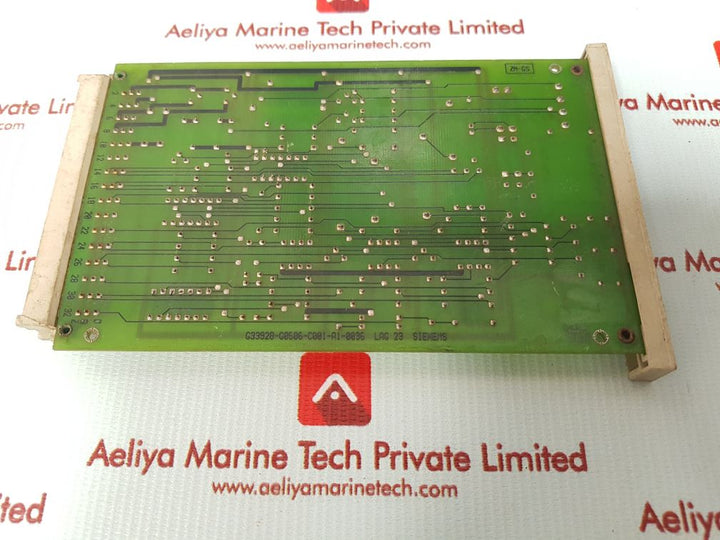Siemens 6fs1 124-0ac pcb card lag 23