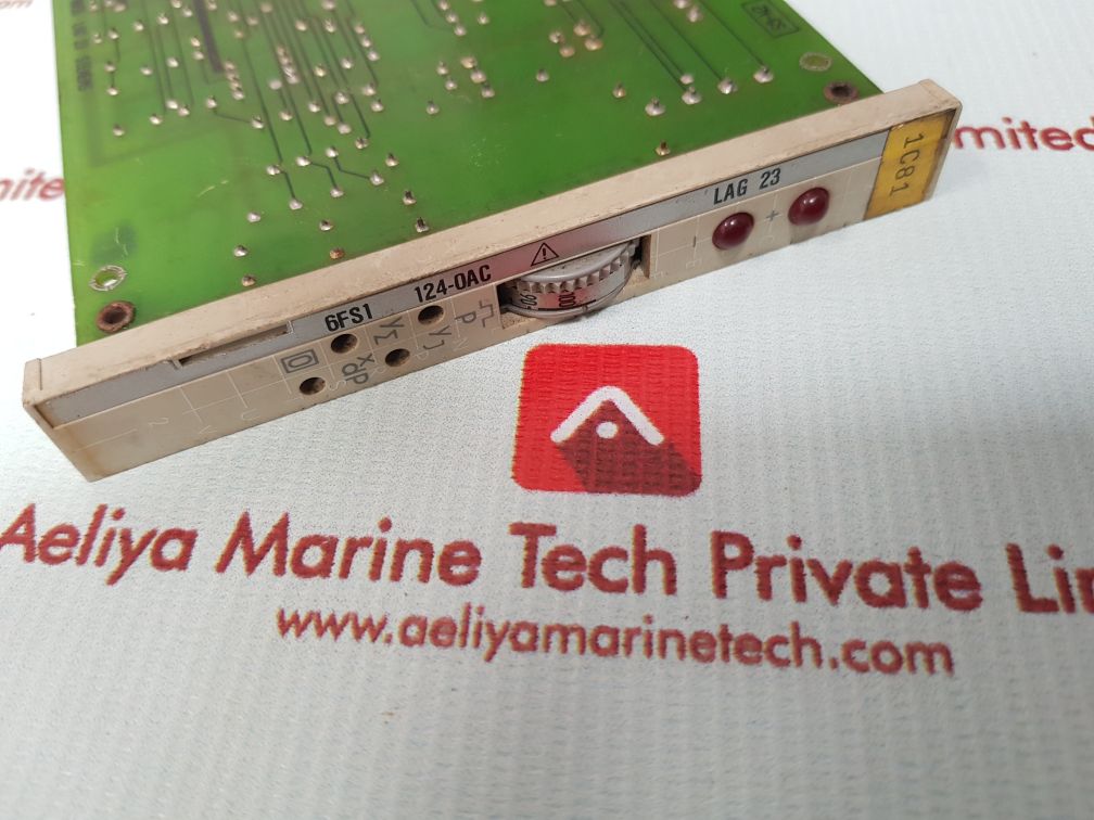 Siemens 6fs1 124-0ac pcb card lag 23