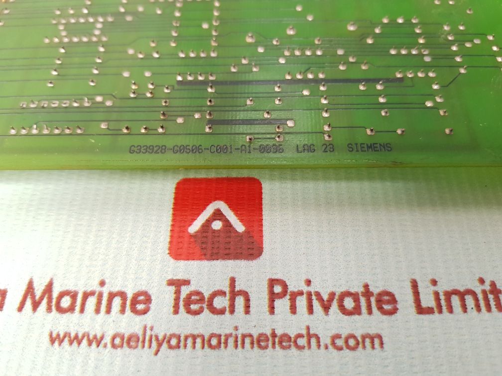Siemens 6fs1 124-0ac pcb card lag 23