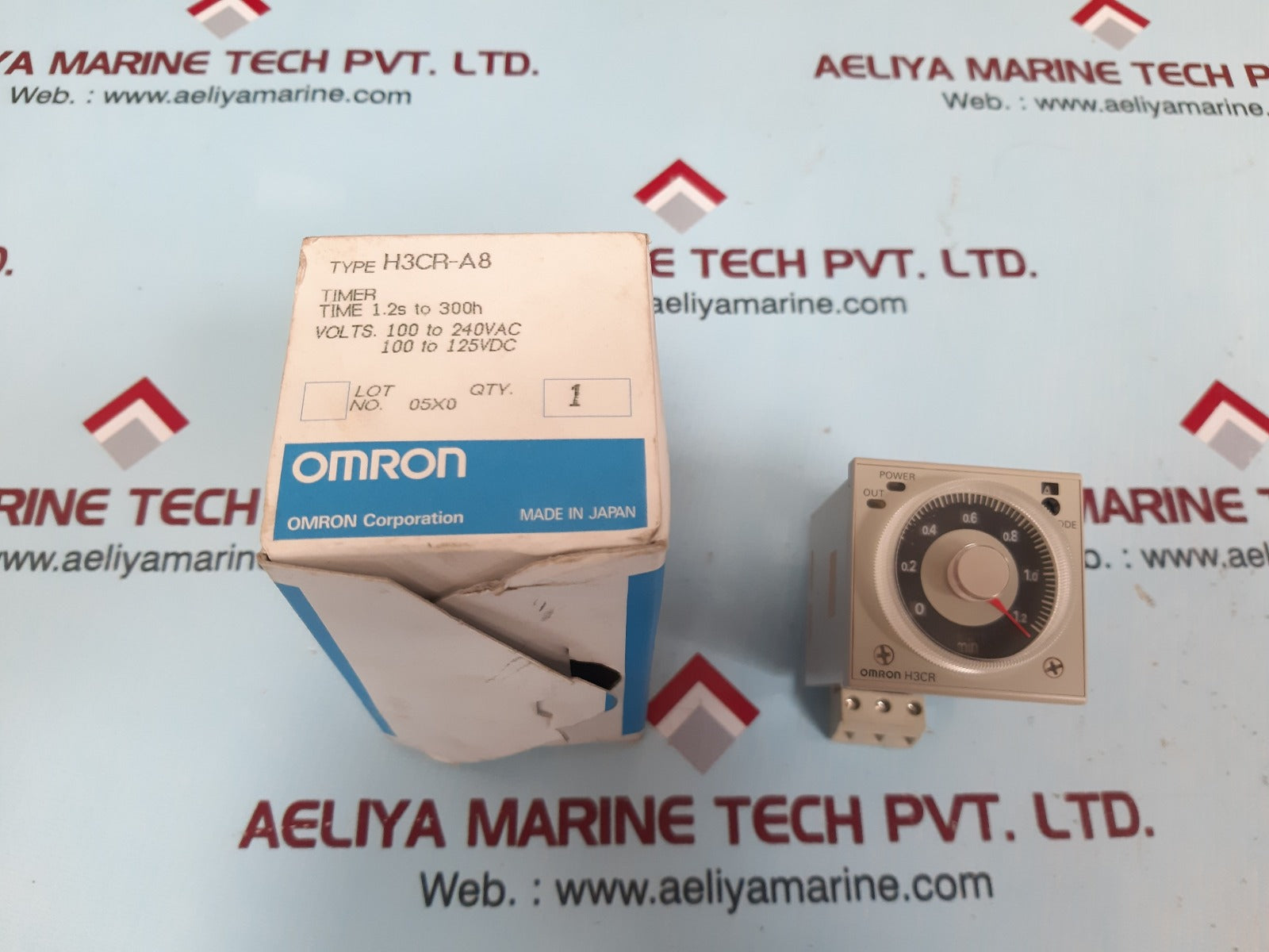 Omron H3Cr-a8 Time Delay Relay 1.2S To 300H