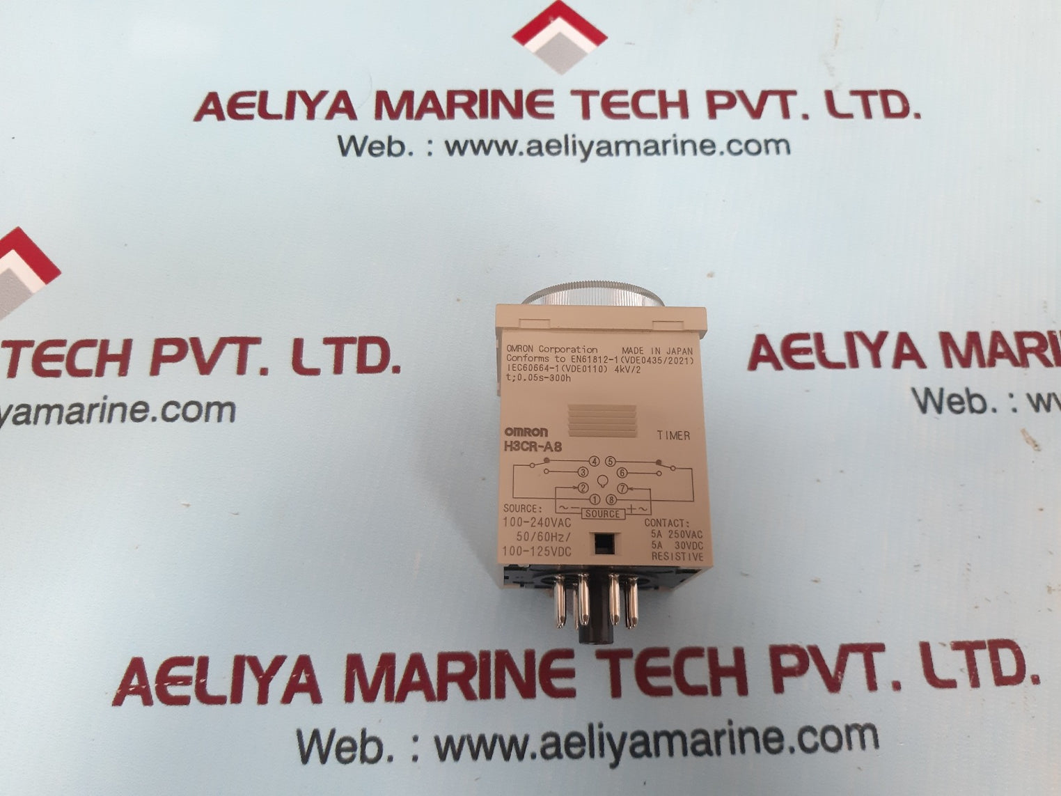 Omron H3Cr-a8 Time Delay Relay 1.2S To 300H