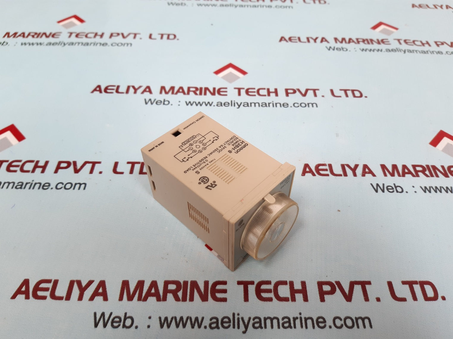 Omron H3Bh-8 Delay Timer 5A 250Vac 0.5 To 10Sec