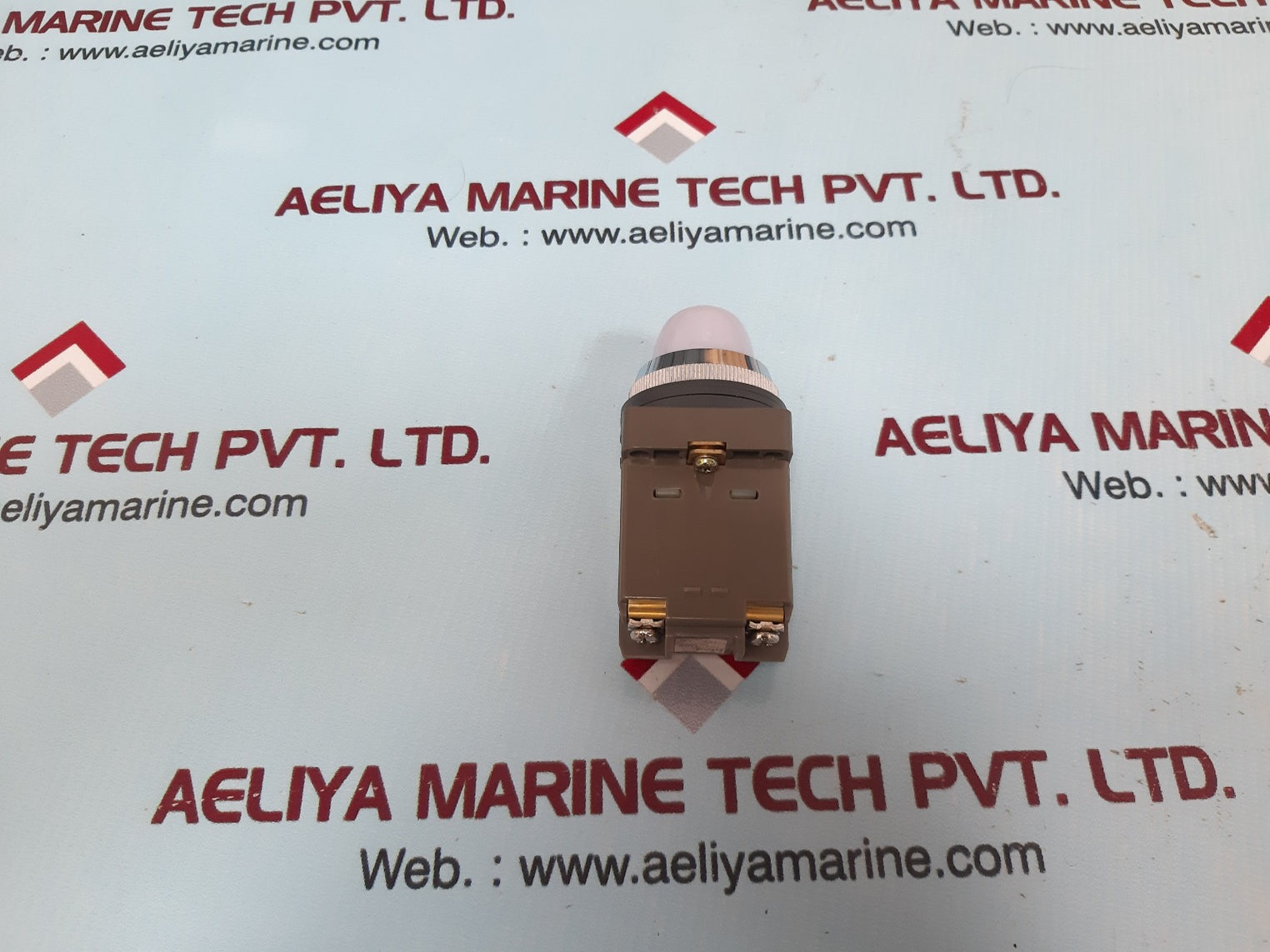 Idec Control Unit White Pilot Lamp Socket 100/110V 50-60Hz