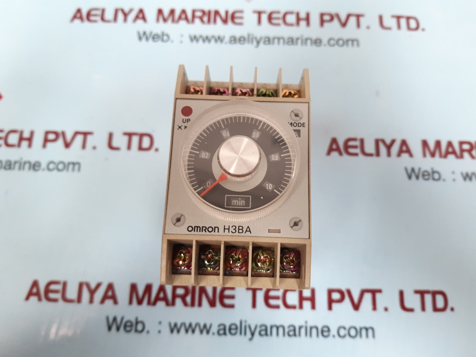 Omron H3Ba-fa Timer 24Vdc 5A 250Vac Resistive Load