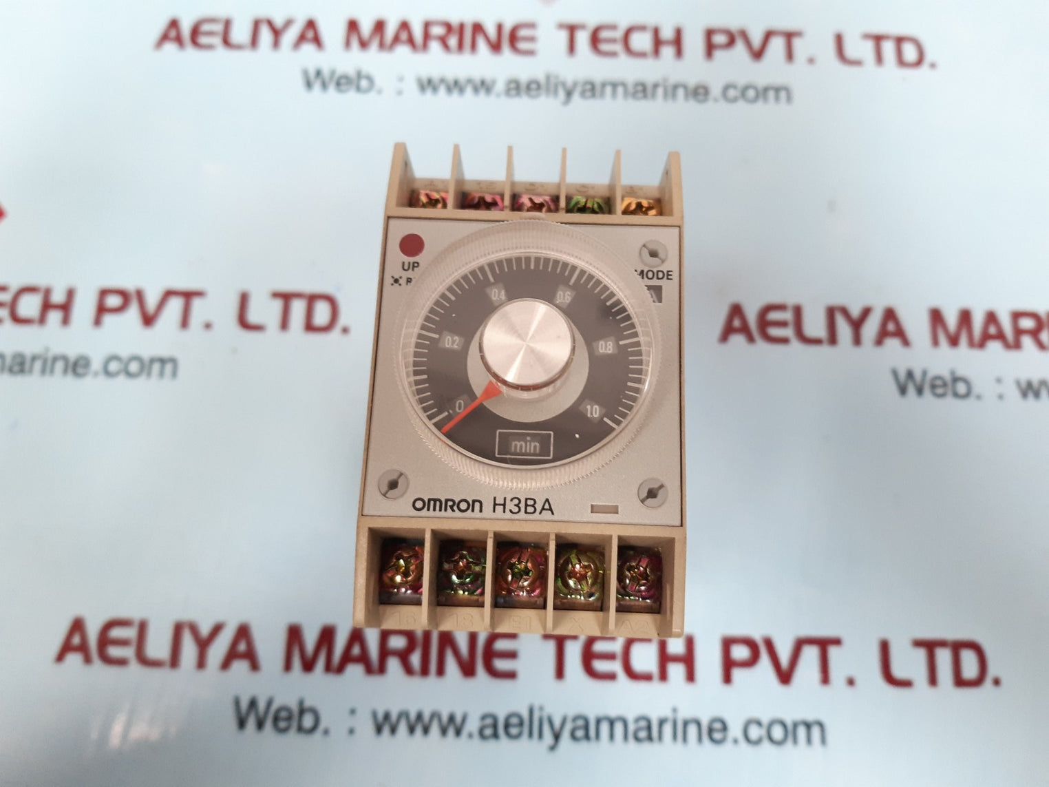 Omron H3Ba-fa Timer 24Vdc 5A 250Vac Resistive Load