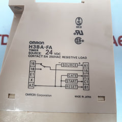 Omron H3Ba-fa Timer 24Vdc 5A 250Vac Resistive Load