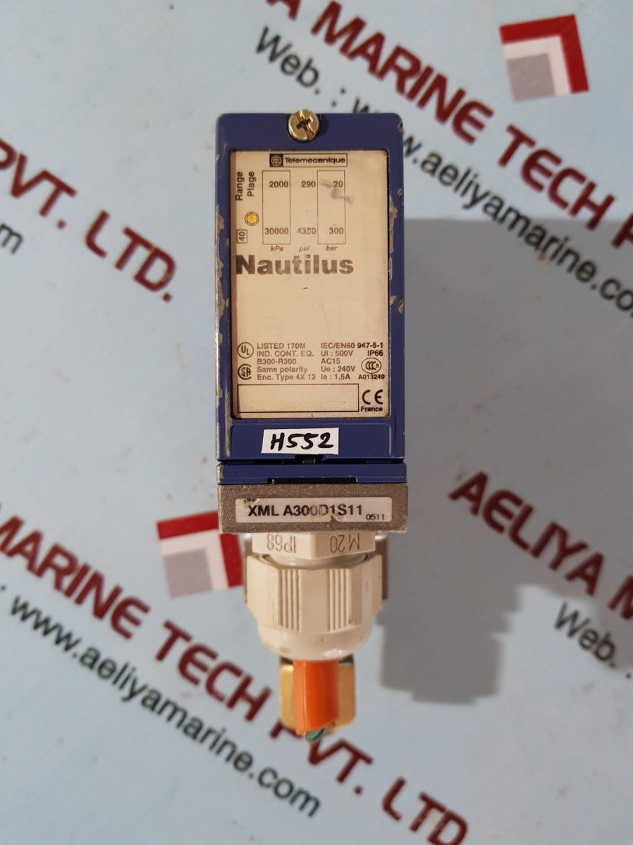 Telemecanique nautilus xml a300d1s11 pressure switch