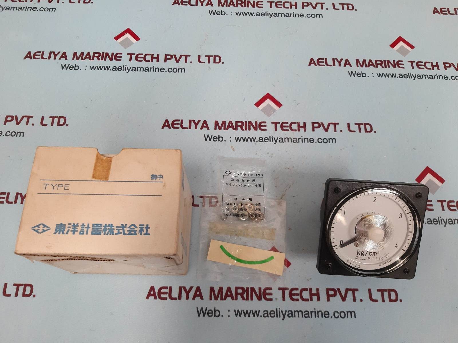 Toyo keiki dvf-8 ammeter ch718331