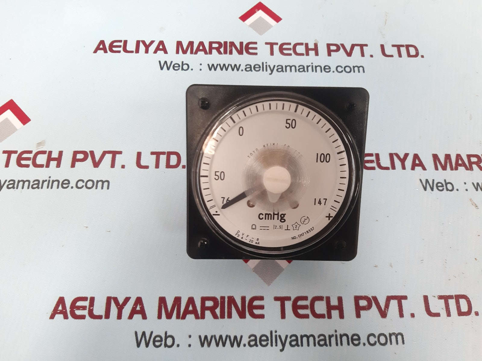 Toyo keiki dvf-8 ammeter ch718337
