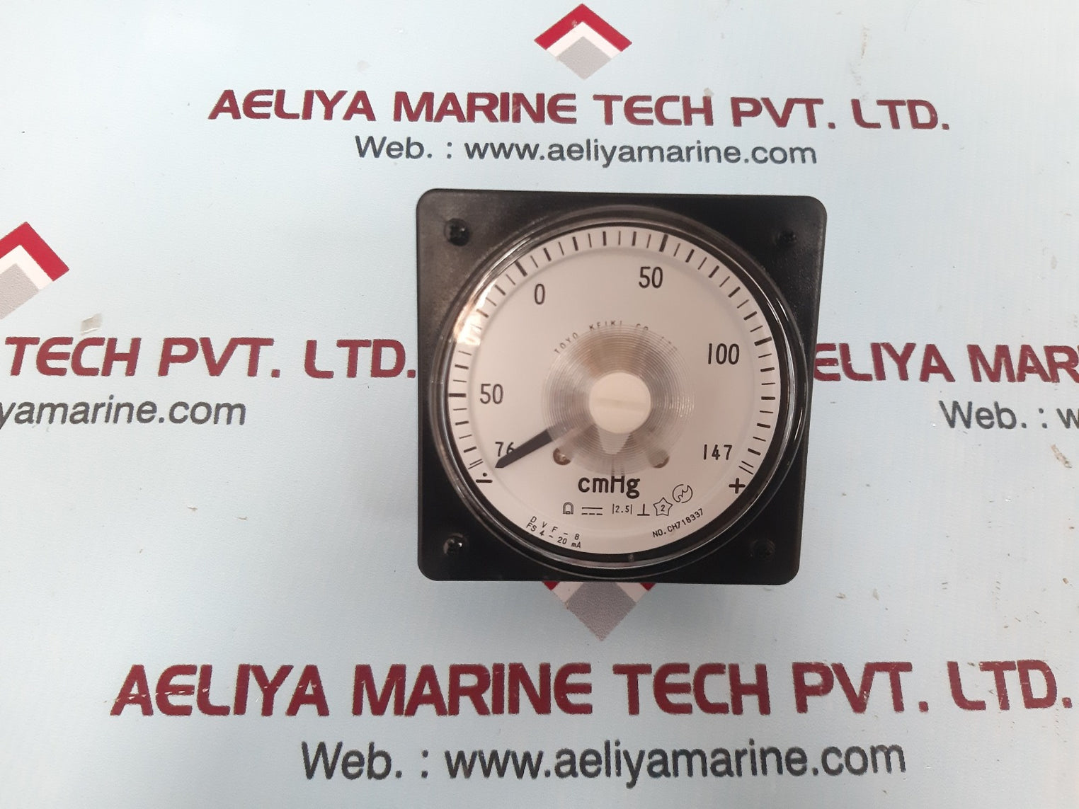 Toyo keiki dvf-8 ammeter ch718337