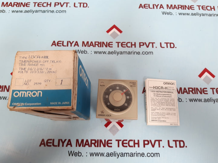 Omron H3Cr-h8L Timer Module 100/110/120Vac 50/60Hz