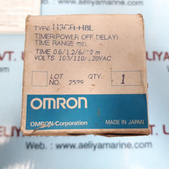Omron H3Cr-h8L Timer Module 100/110/120Vac 50/60Hz