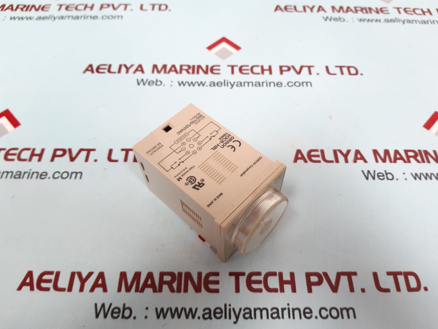 Omron H3Cr-h8L Timer Module 100/110/120Vac 50/60Hz