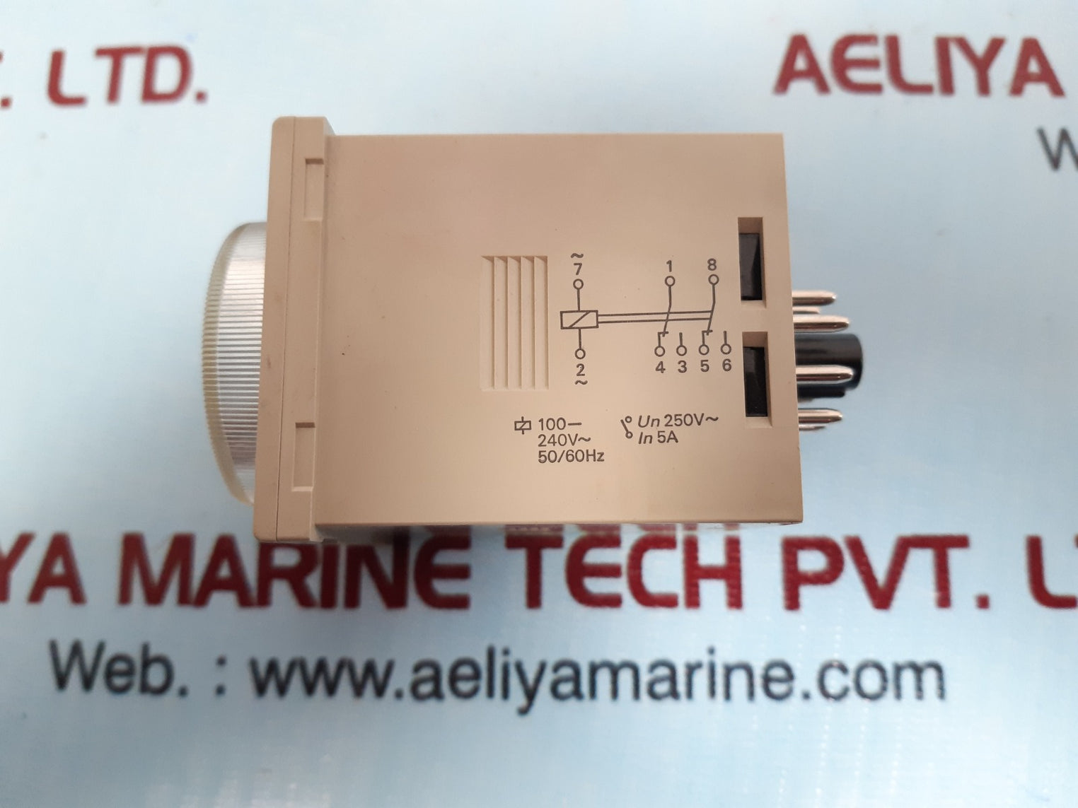 Omron H3Cr-a8 Timer 100 To 240Vac 50/60Hz