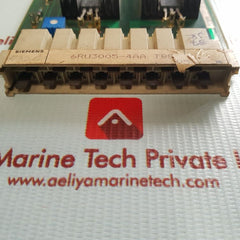 Siemens 6ru3005-4aa module e14011-d5527-m100-a1