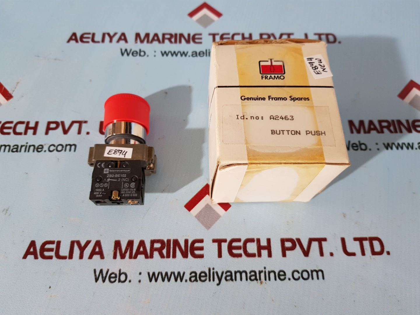 Telemecanique zb2-be102 push button