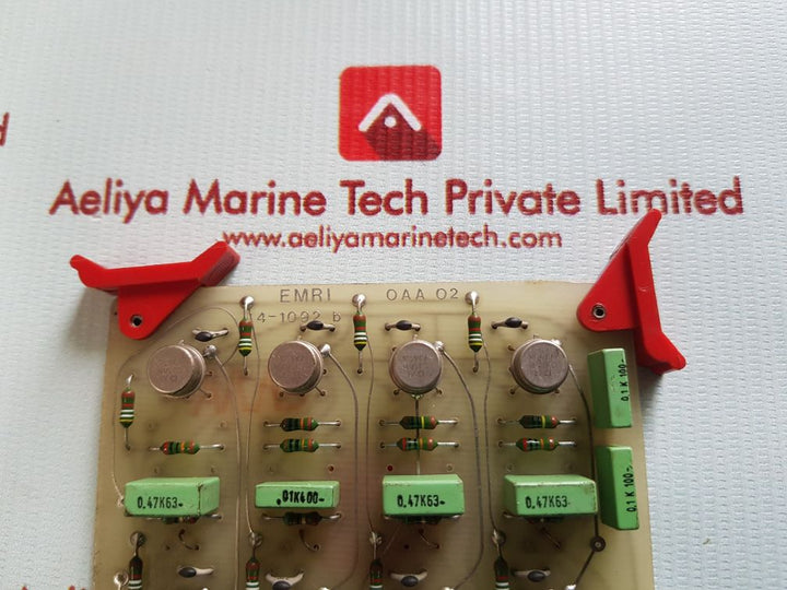 Emri oaa292 pcb card 4-1092 a/4-1092 b