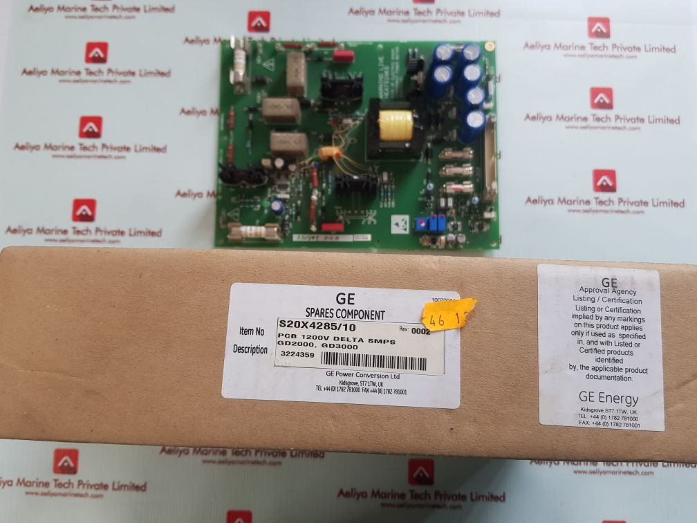 Cegelec controls s20x4285/10 pcb card 20x4285a1l