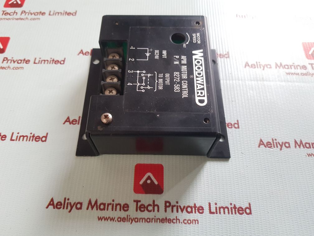Woodward 8272-583 amp motor control Used
