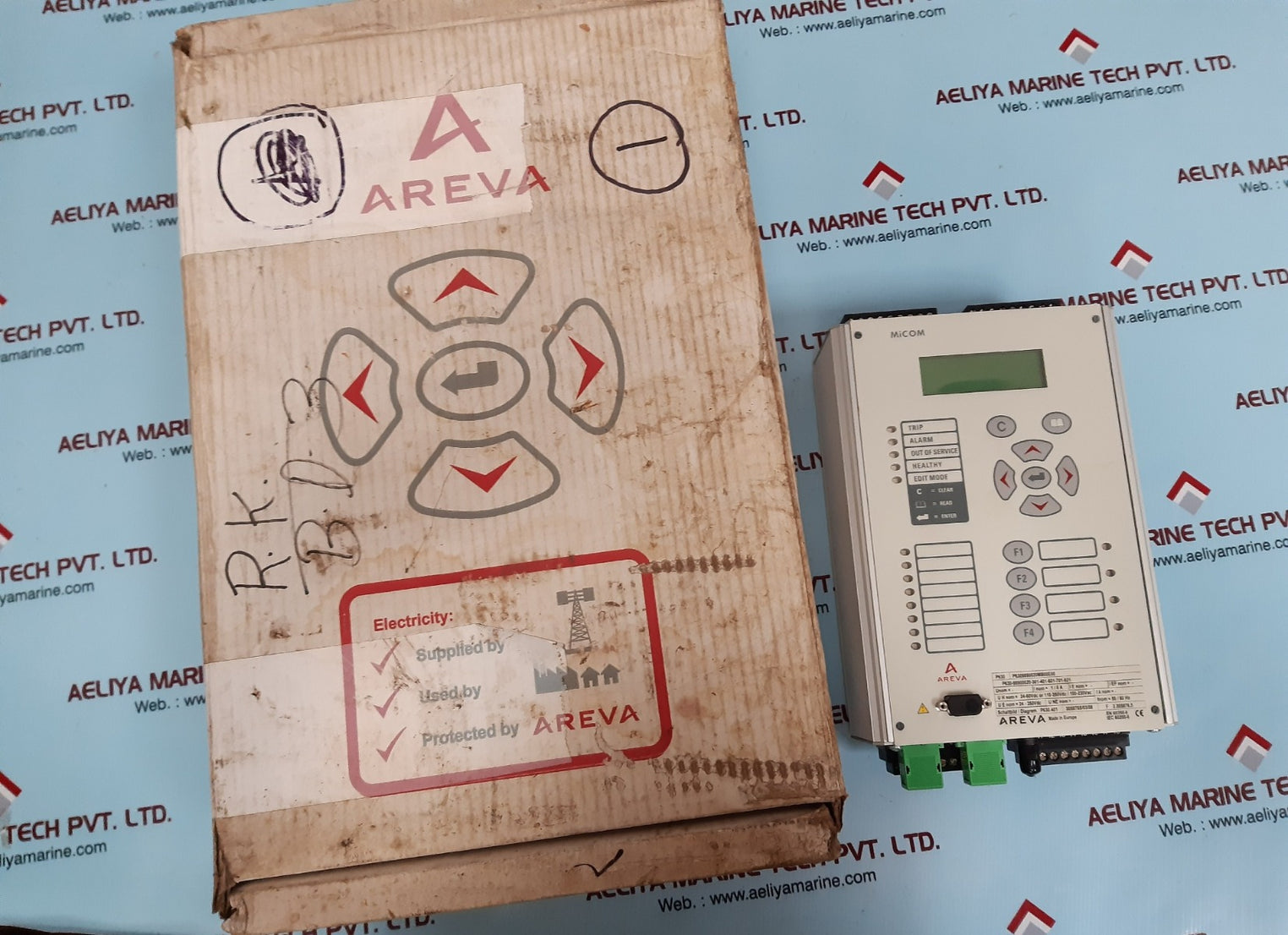 Areva micom motor protection relay p630
