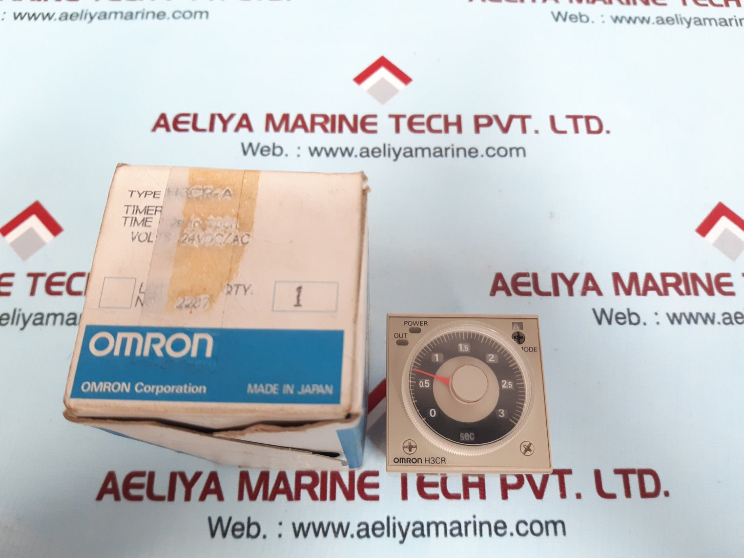 Omron H3Cr-a-315 Timer 100 To 240Vac 50/60Hz