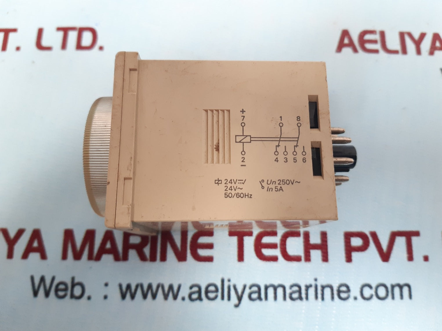 Omron H3Cr-a8 Timer Module 5A 250Vac 50/60Hz