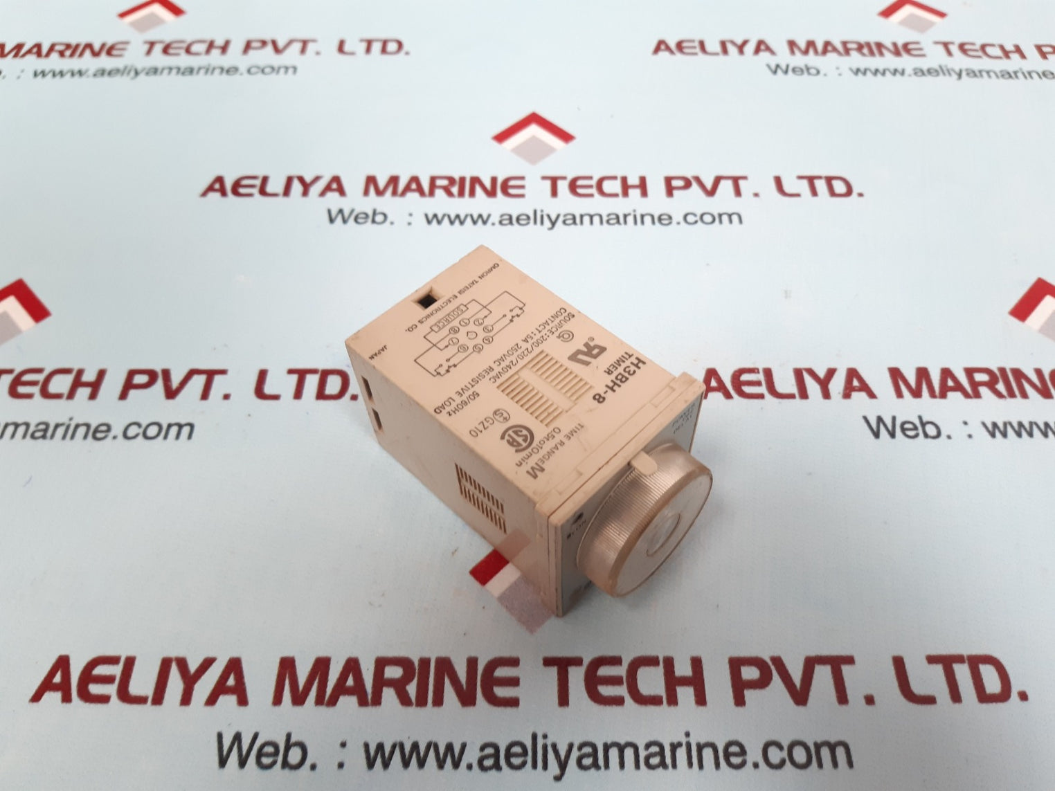 Omron H3Bh-8 0.5 To 10Min Power Off Delay Timer Contact 5A 250Vac