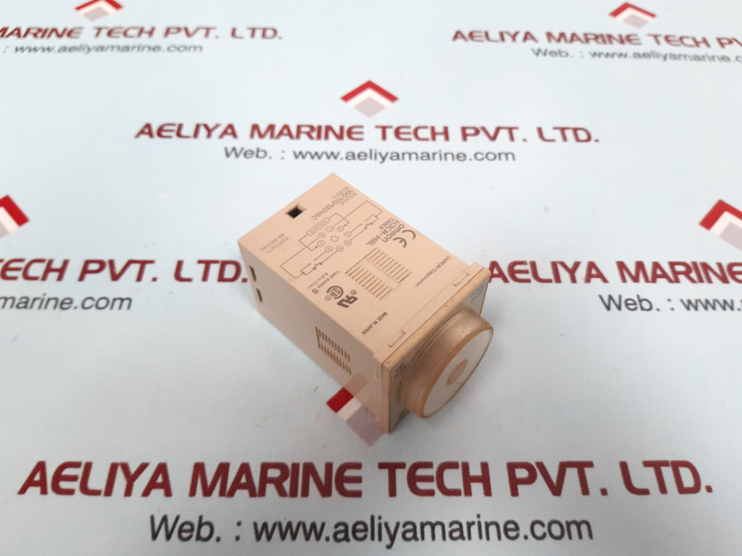 Omron H3Cr-h8L Timer Relay 0.6 To 12 Sec 5A 250Vac