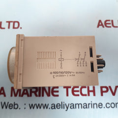 Omron H3Cr-h8L Timer Relay 0.6 To 12 Sec 5A 250Vac