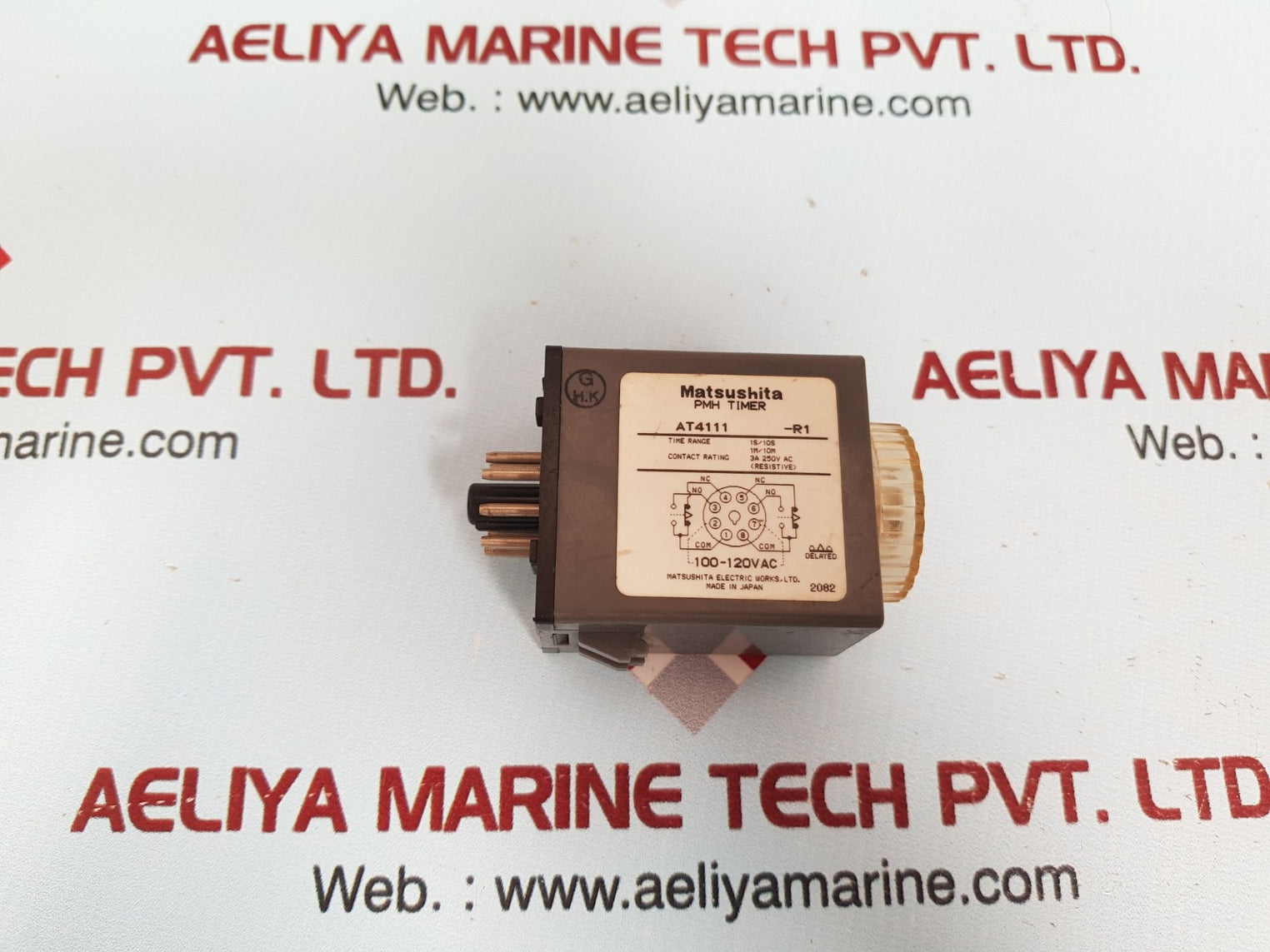 Matsushita Pmh Timer At4111 3A 250V Ac Resistive