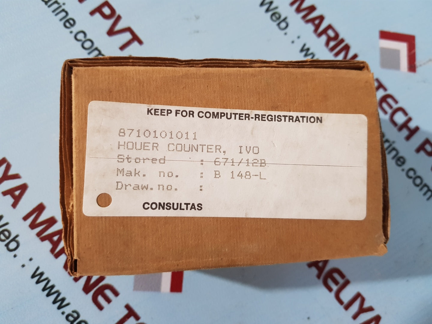 Ivo b 148-l hour counter