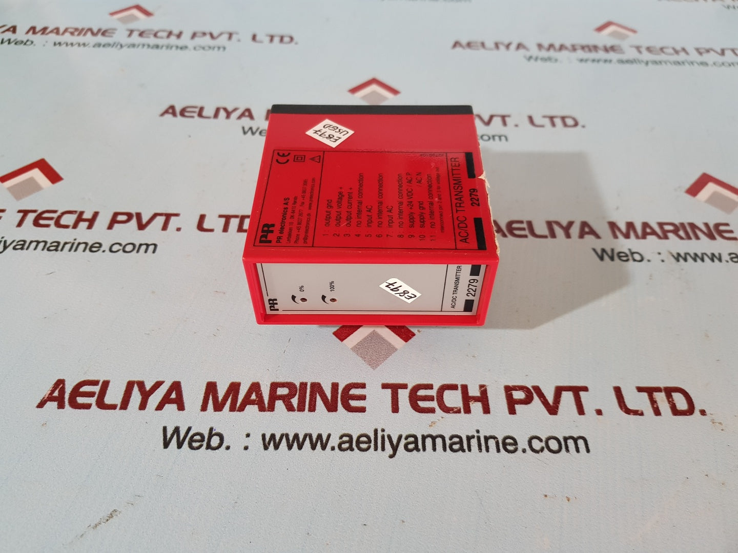 Pr electronics 2279 ac/dc transmitter 2279n2d
