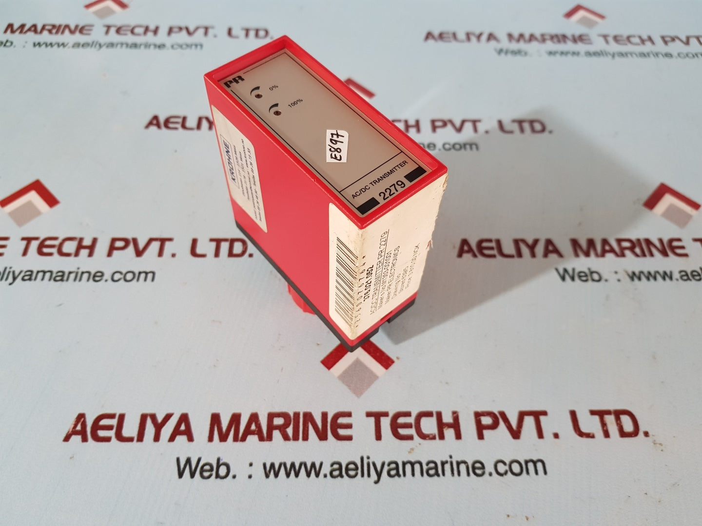 Pr electronics 2279 ac/dc transmitter 2279n2d