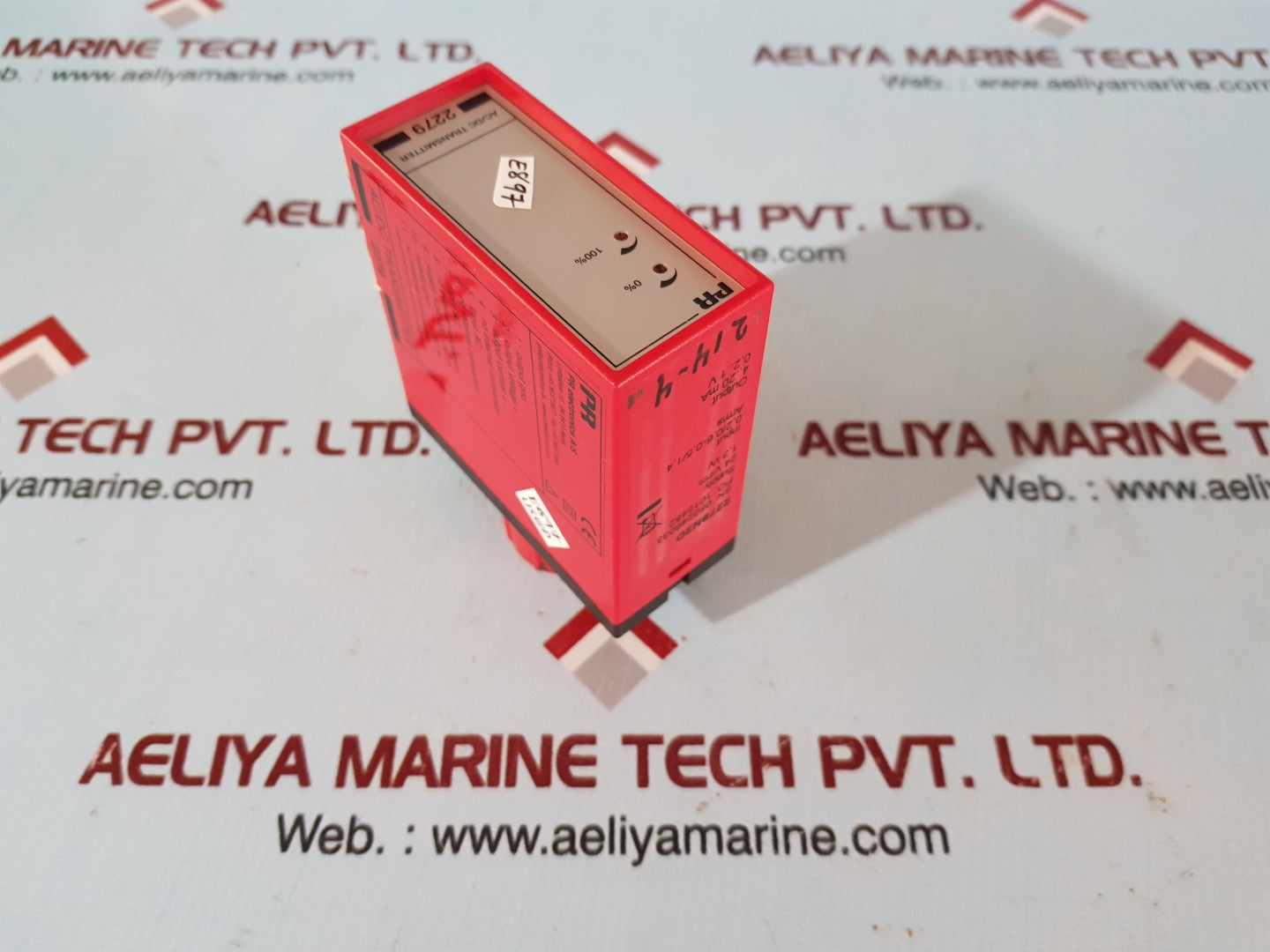Pr electronics 2279 ac/dc transmitter 2279n2d