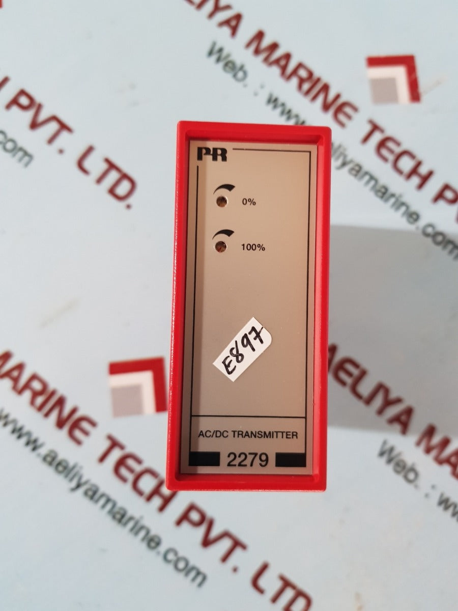 Pr electronics 2279 ac/dc transmitter 2279n2d