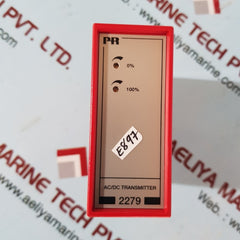 Pr electronics 2279 ac/dc transmitter 2279n2d