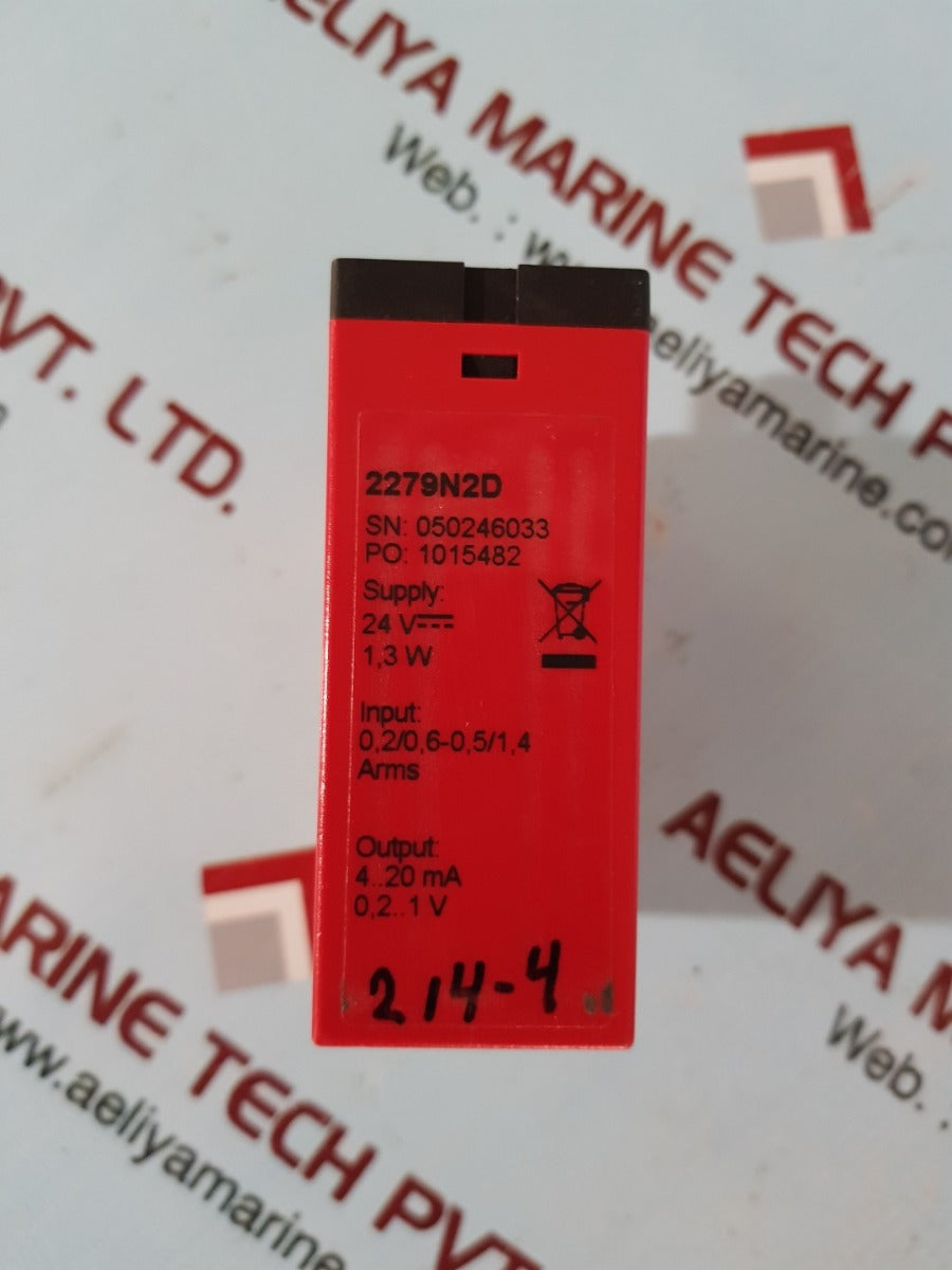 Pr electronics 2279 ac/dc transmitter 2279n2d