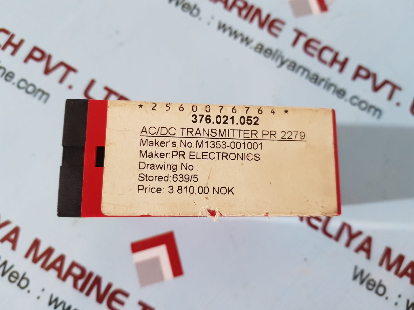 Pr electronics 2279 ac/dc transmitter 2279n2d