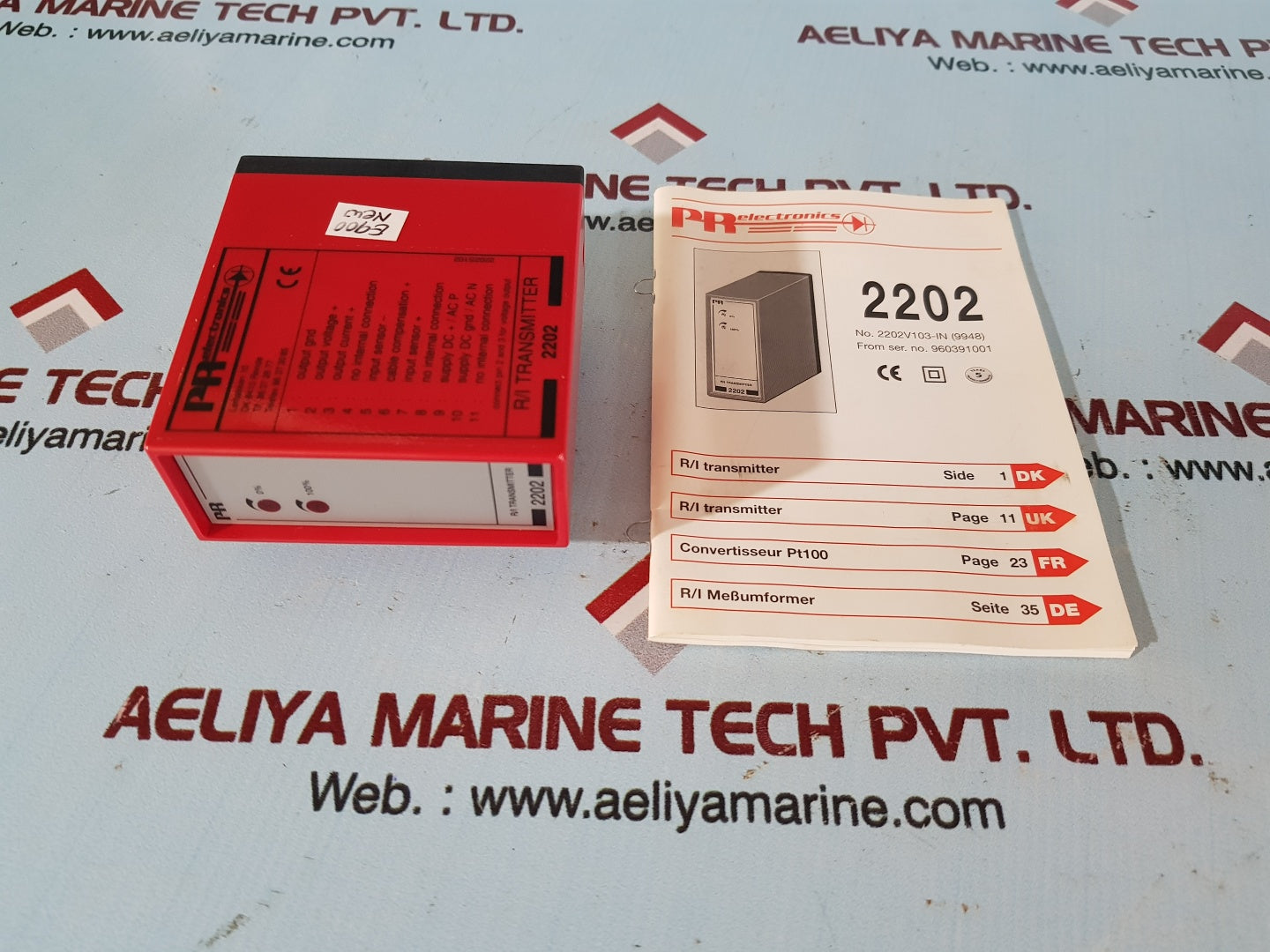 Pr 2202 r/i transmitter 2202 r2d