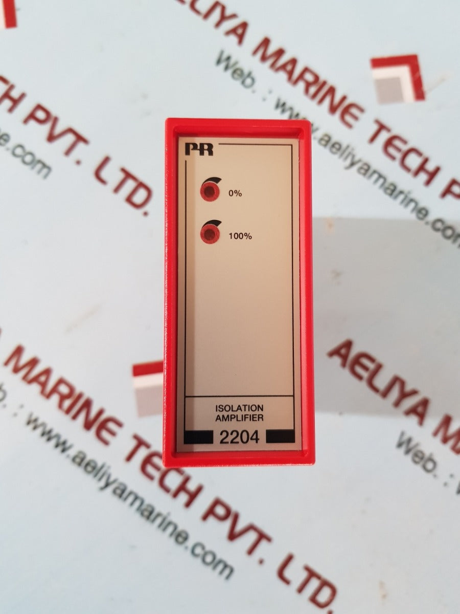 Pr electronics 2204 p isolation amplifier