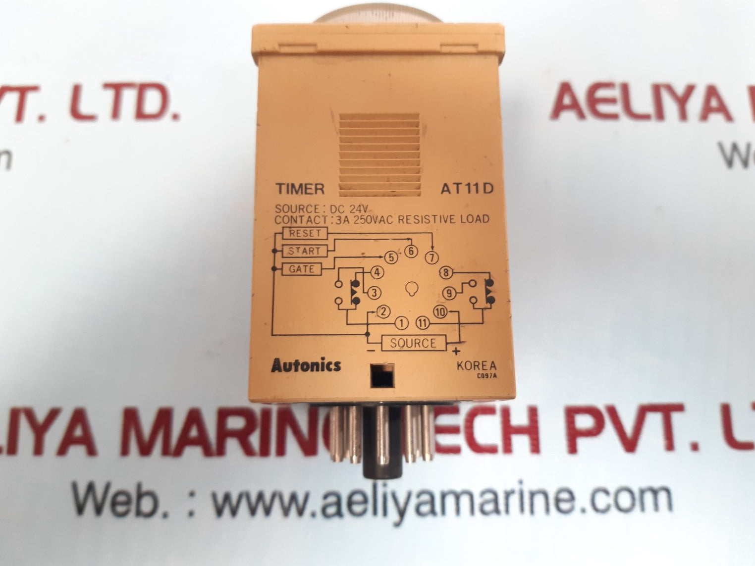 Autonics At 11D Timer 0 To 5 Hrs 3A 250Vac Resistive Load