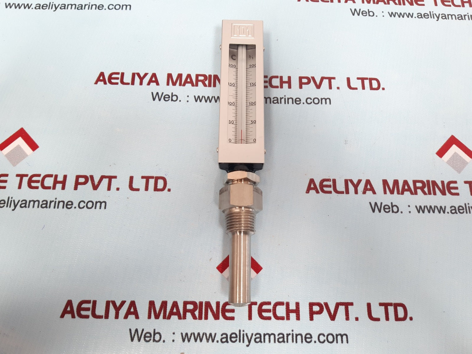 0-200 'c marine engine gauge thermometer