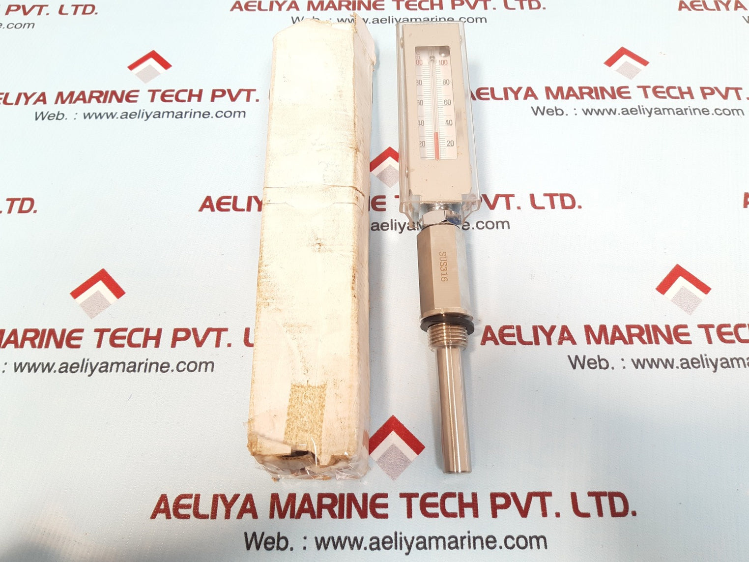 Hyundai T+82-2 Marine Engine Gauge Thermometer 0-100 2/1 ºC