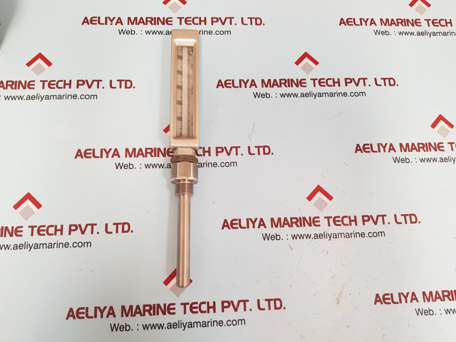 Yamazaki Keiryoki 0-500 'c Marine Engine Gauge Thermometer