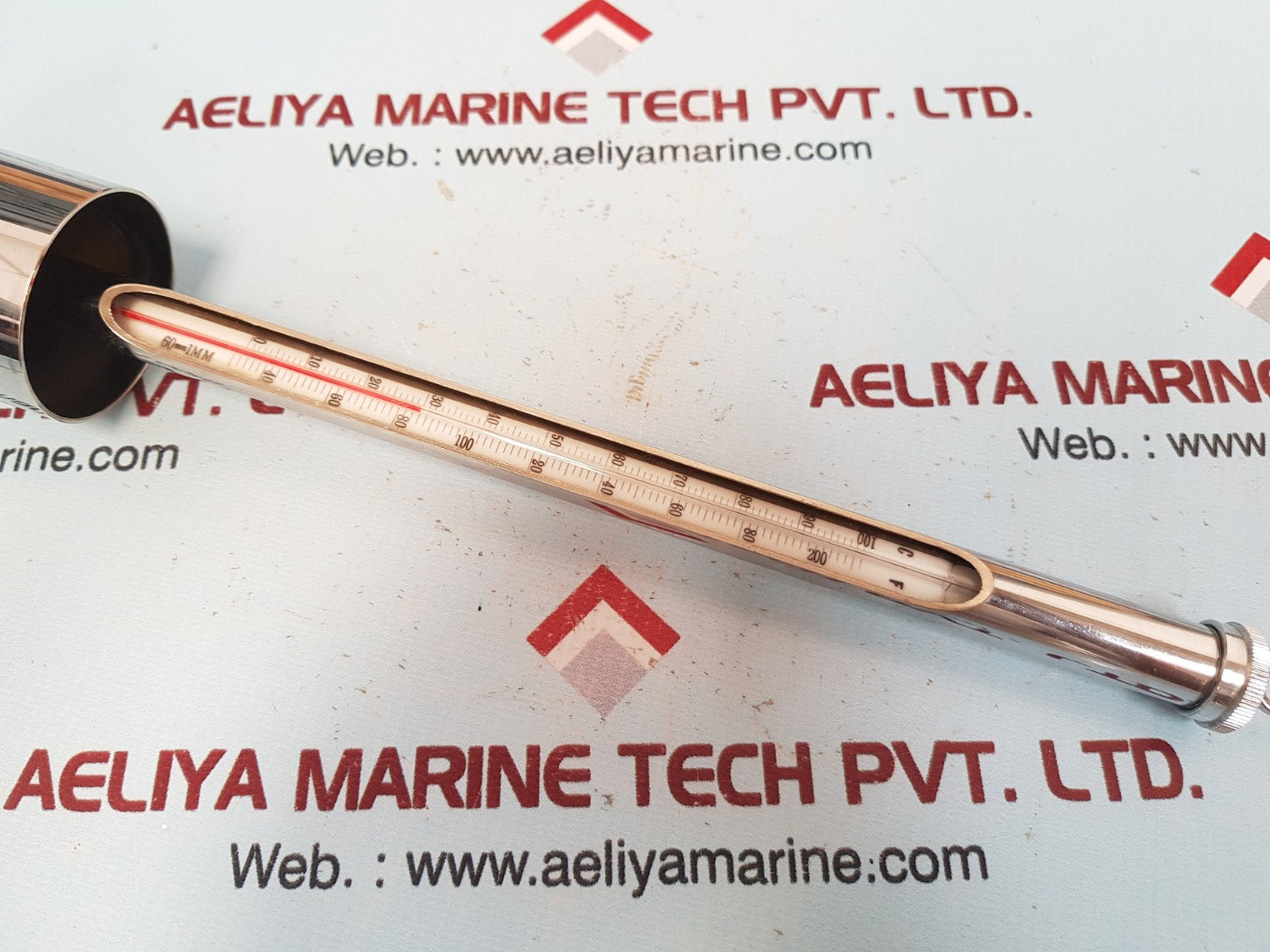 60Mm Imm Marine Engine Gauge Thermometer 0-100 'c