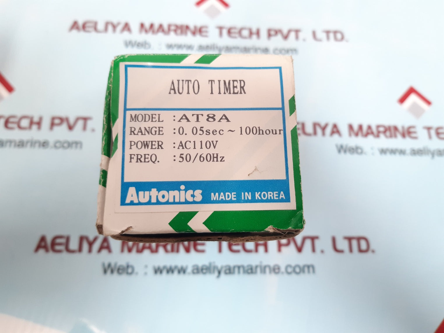 Autonics at8a auto timer 100/110/120vac 50/60hz