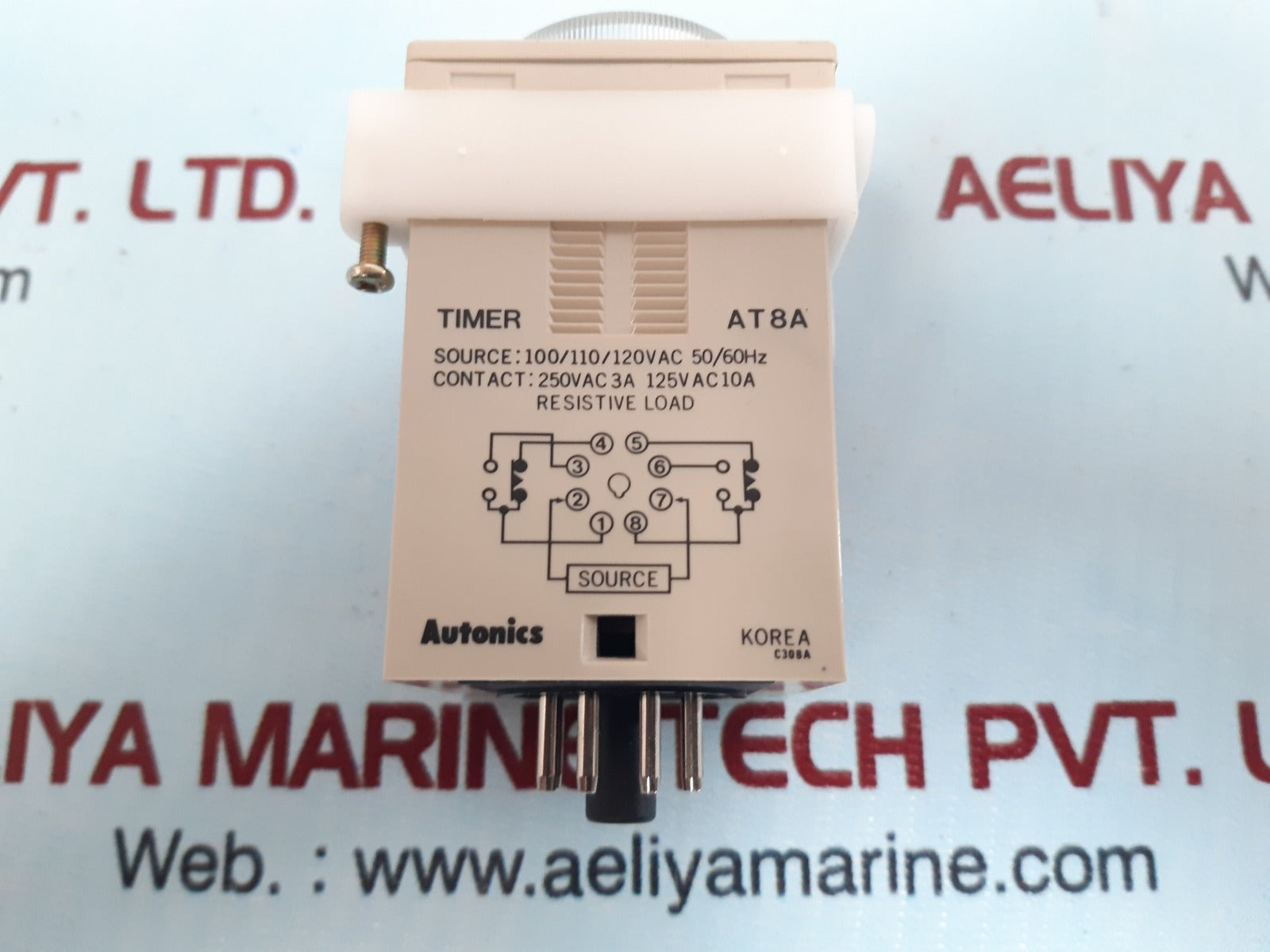 Autonics at8a auto timer 100/110/120vac 50/60hz