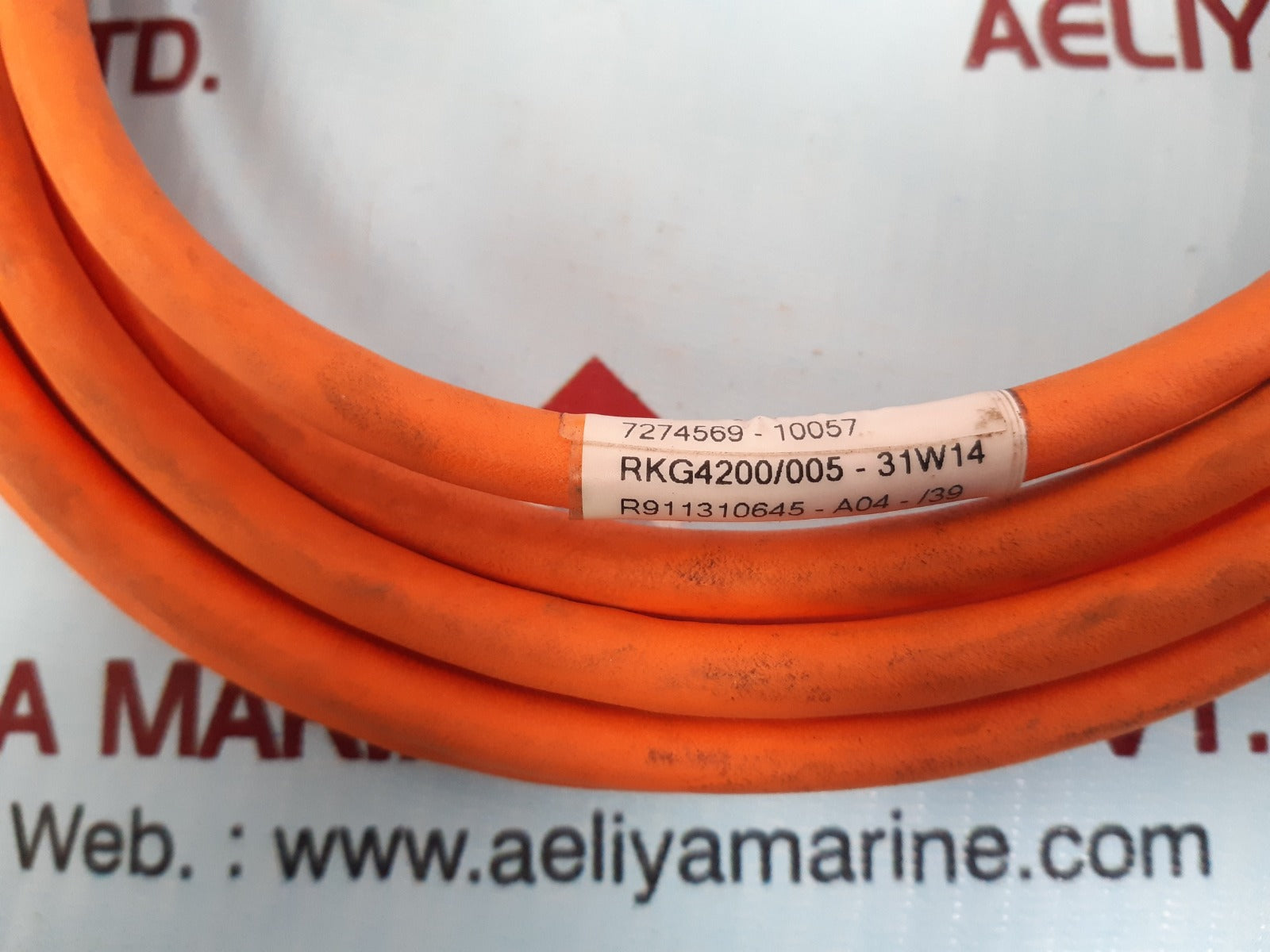 Rexroth ink0448 servo cable rkg4200/005-31w14