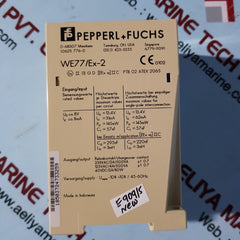 Pepperl+fuchs we77/ex-2 switch isolator 129198