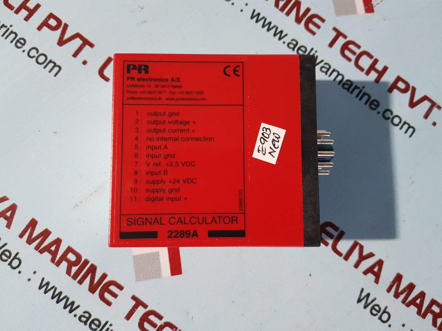 Pr electronics 2289a signal calculator